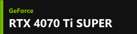 GeForce RTX 4070 Ti SUPER logo